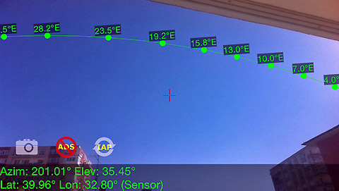 haritalar.web.tr - SatFinder Lite app ile uydu y�n�n� bulma